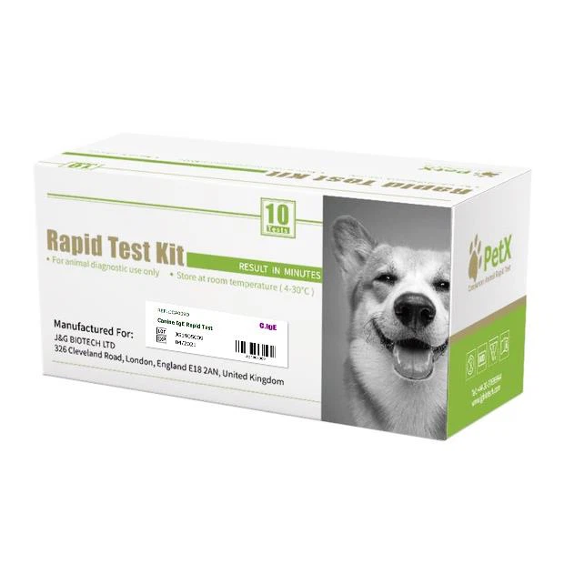 Dog test paper
